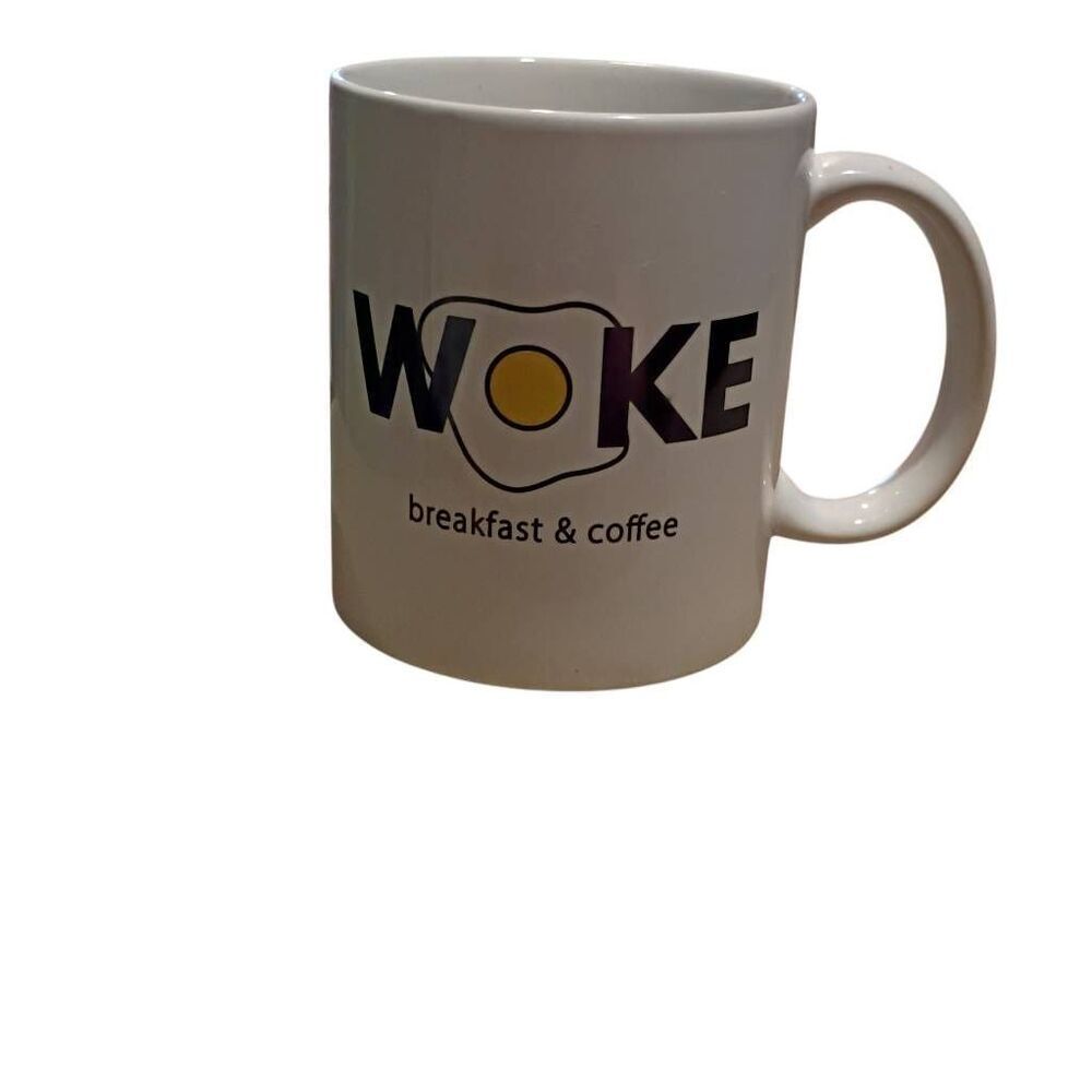 Woke Breakfast and Coffee Mug